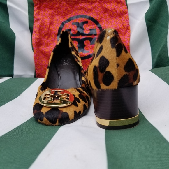 TORY BURCH AUTHENTIC CALF HAIR SHOES MADE IN BRAZI - Picture 3 of 3